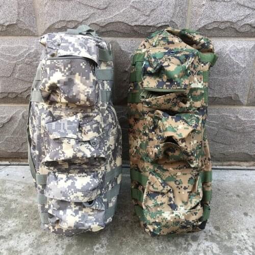 Army Fans Combat Tactical Sports Shoulder Bag Men Women Outdoor Climbing Fishing Camping Riding Camouflage Sports Airborne Bag