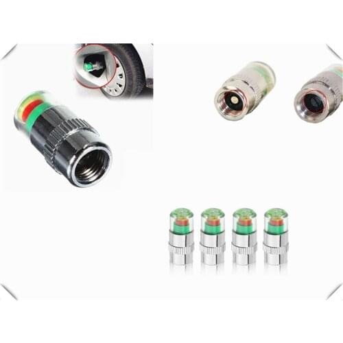 Auto parts 4PCS tire pressure monitoring alarm 2.4bar sensor bonnet for Chevrolet Volt SS Chevelle FNR 1970 1967 Impala