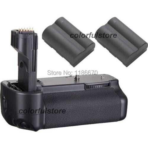 Battery Hand Grip Pack 2-Step Vertical Multi Power Shutter For Canon EOS 50D 40D 30D 20D SLR Camera replace BG-E2N + 2 x BP-511A