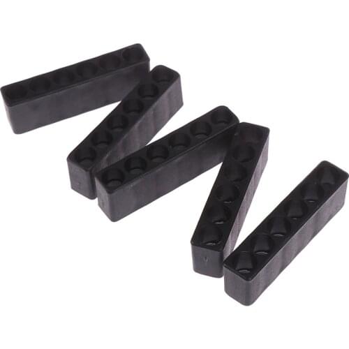 5Pcs 6/10/12 Holes Hex Shank Screwdriver Bit Holder 5PCS Plastic Screwdriver Head Storage Drill Bit Stand For Power Accessories