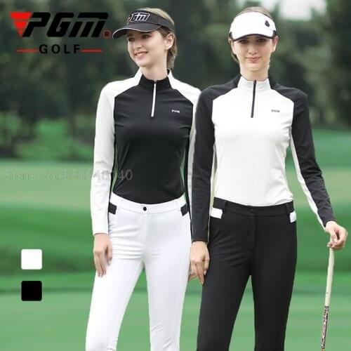 Womens Golf Shirt Autumn Winter Fashion Sports T-Shirt Long Sleeve Soft Slim Polo-Shirt For Ladies Slim Casual Sportswear 골프웨어