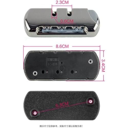 1Pcs 3 Digit Combination Secure Padlock Lock Luggage Suitcase Travel Code Lock