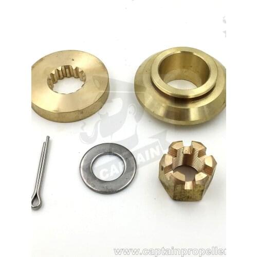150-300HP Hardware Kit Thrust Washer/Spacer/Nut/Cotter Pin for Outboard Propeller Yamaha 175HP 200HP 225HP 250HP F175 F225 F250