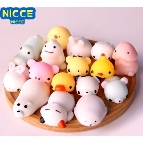 Mini Change Color Squishy Cute Cat Antistress Ball Squeeze Mochi Rising Abreact Soft Sticky Stress Relief Funny Toy