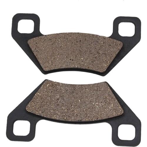Cyleto Motorcycle Front and Rear Brake Pads for ARCTIC CAT TBX 650 2009 700 Mudpro 2009-2011 700I 2011-2012 1000 2008-2010