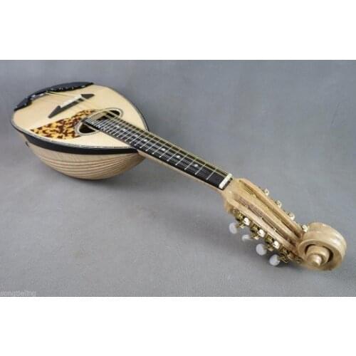 New Professional Japanese style 8strings bowlback Turnover Mandolin #7336
