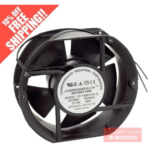 NEW FP-108EX-S1-S/B 380V 0.13A 17250 17251 cooling fan