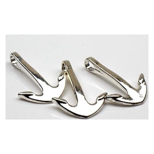 4pcs Charms anchor sea 42*31mm Antique Tibetan Silver Pendant Finding Accessories DIY Vintage bracelet Necklace Handmade