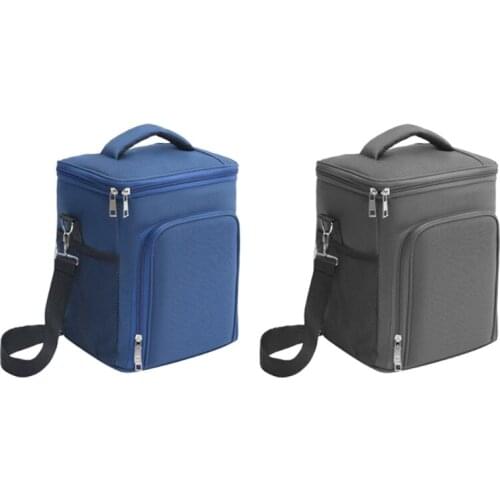 Portable Insulation Lunch Bag Reusable Lunch Box Leakproof Cooler Tote Bag with Adjustable Shoulder Strap