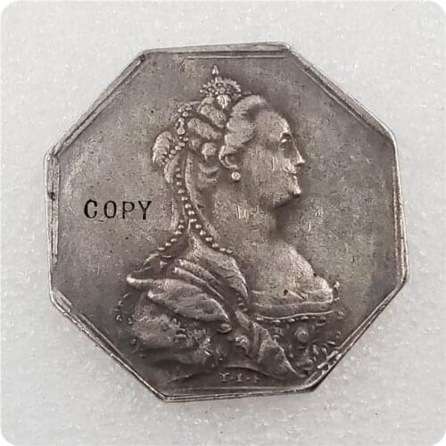 Russia octagonal medal Copy