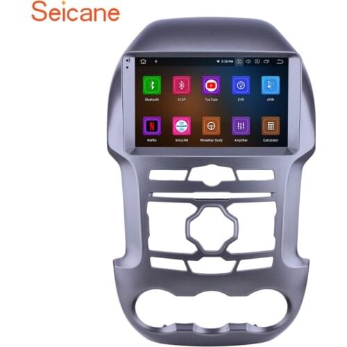 Seicane 9"Android 10.0 4GB RAM GPS Navigation for 2011-2016 Ford Ranger Car radio Head Unit Player Support TPMS DAB+ Mirror link