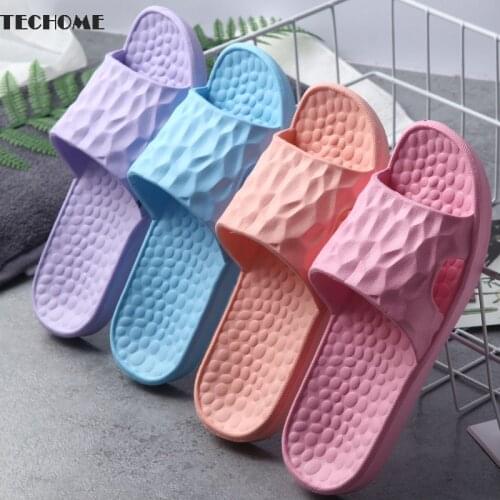 Bathroom Slippers Unisex Home Hotel Sandals Slippers Indoor Eva Male Summer Non-slip Womens and Mens Flip Flop Shower Shoes