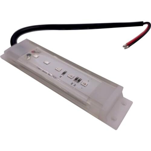 Boat Marine Yacht RV Navigation LED Strip Light White and Blue Bar Lamp DC12V 2835 0.2W