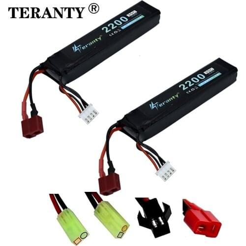 Upgrade 35C Max 55C 3S 2200mAh 11.1V Water gun Lipo Battery Mini Airsoft gun RC Quadcopters Cars Toys Gun 11.1v battery #102mm