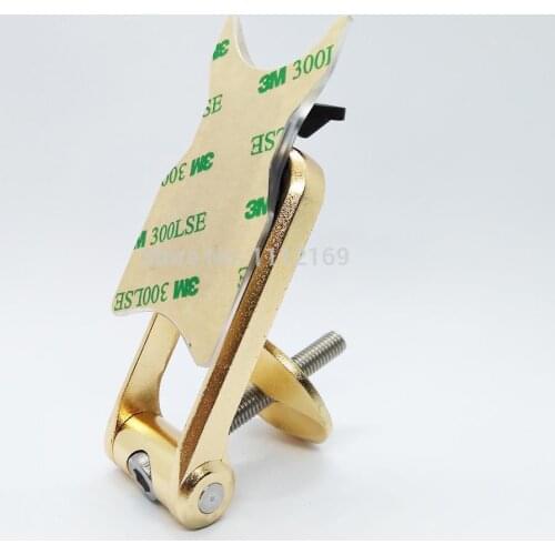 Universal New ClipGRIP Stemcap Bike Mount Holder with 3M Tape Sticky Pad for iPhone 6, 6 Plus, Galaxy S6, Note 3/4 etc