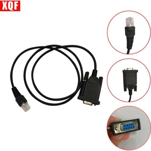 XQF 10PCS Programming Cable KPG-4 For Kenwood Mobile TK-7150 TK-7160 TM-271 TK-768 Two Way Radio