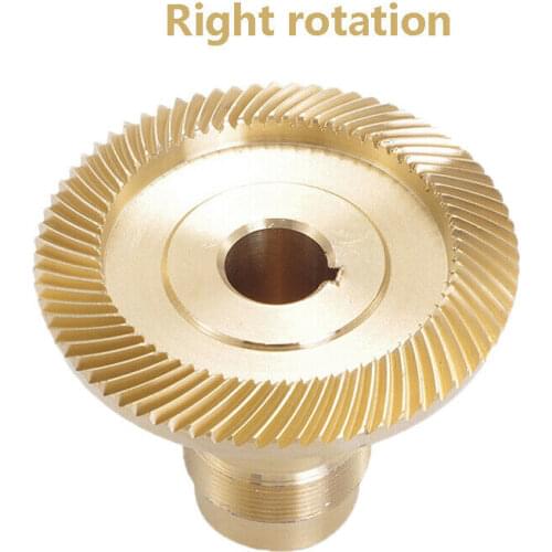 Milling Machine Used Bronze Beveled Drive Gear For APF-500 Bridgeport Parts Helical-right