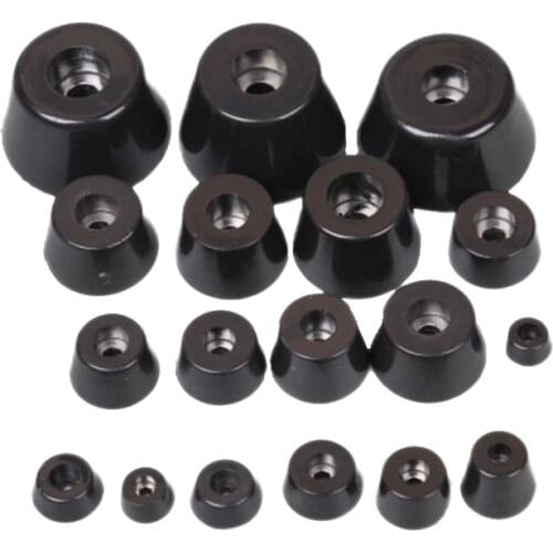 1pack Black Rubber Feet Chair Floor Protector Non-slip Furniture Foot Table Leg Cover Cabinet Bottom Pads Funiture Accessories