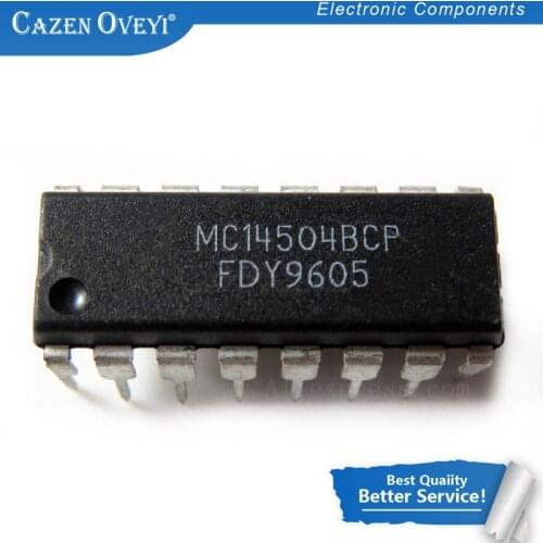10pcs/lot MC14504BCP MC14504 DIP-16 In Stock