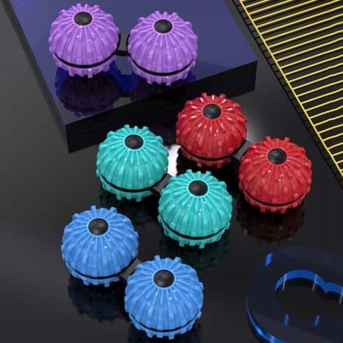 ABS Siamese Massage Ball Relieve Fatigue Acupuncture Point Massager Release Stress Decompression Adults Hand Massage Tool