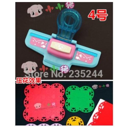 Free shipping new angel Craft Punch set (1pc craft punch lace embossing aid and 1pc border punch) Scrapbooking punches