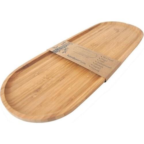 Oyks Bambum Latte Rectangle Tray Big