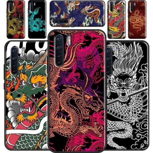 DRAGON TATTOO JAPANESE Phone Case For OPPO A53 2020 A5 A9 A31 A52 A72 A92 A83 A91 A93 A1K A15 A3S A5S F5 F7 Cover
