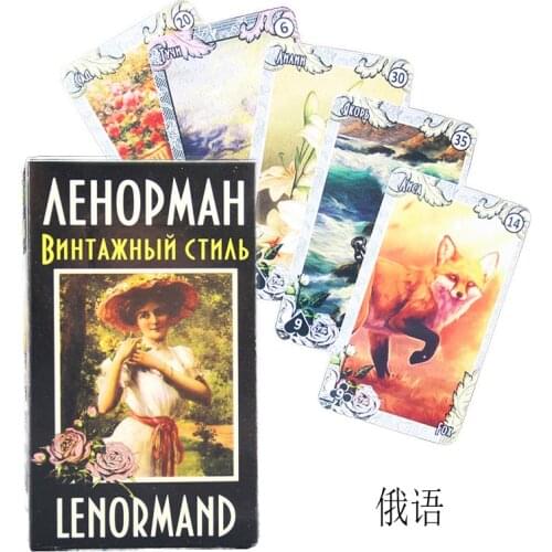 Tarot Board Game Toys Oracle Rider Waite Divination Prophet Prophecy Card Poker Gift Prediction Oracle Altar Cloth