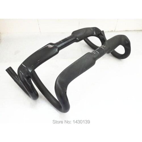New Road bicycle windreaver racing matt UD full carbon handlebar internal cable carbon bike handlebar 31.8*400-440mm Free Ship