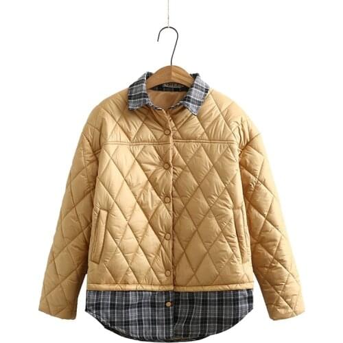 New 2020 Women Autumn Winter Thin Coat Female winter Jacket Ultra Light Short Parkas Puffer Jacket Outwear