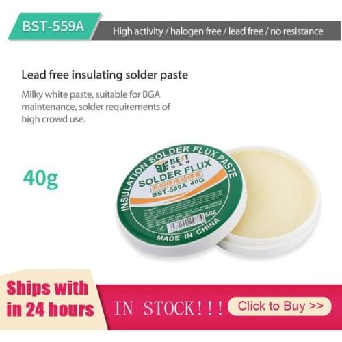 Solder Paste 40g Round Box Soldering Oil Rosin Flux Welding Materials Metal Welding Aid Precision Electronic Welding
