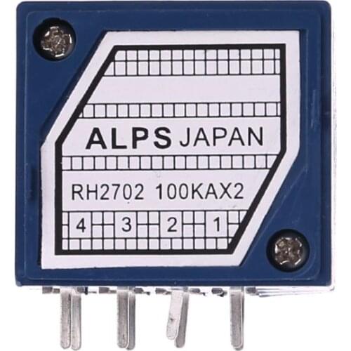 Potentiometer RH2702 8 Pin Serrated Split Shaft 6MM Precision 27-type A100K 100K WXTC