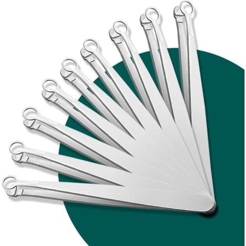 Universal Nose Hair Tweezers Round Stainless Steel Eyebrow Nose Hair Cut Manicure Facial Trimming Makeup Scissor Removal Clipper