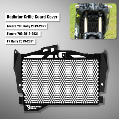Radiator Guard Fit For YAMAHA Tenere 700 2019-2020 2021 Radiator Grille Protector Cover Aluminum Accessories Motorbike Tenere700