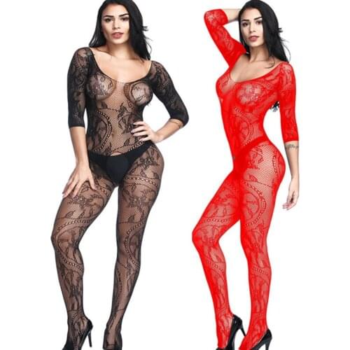 Sexy Bodysuits High Waist Leggings Women Sexy Hip Push Up Pants Legging Seduction Gothic Leggins Women Pajamas Black Red