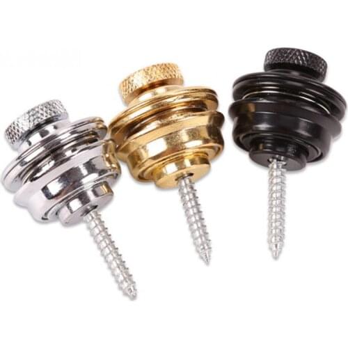 1 PCS Guitar Strap Lock Straplock Button Guitar Buckle Skidproof For Acoustic Electric Strap