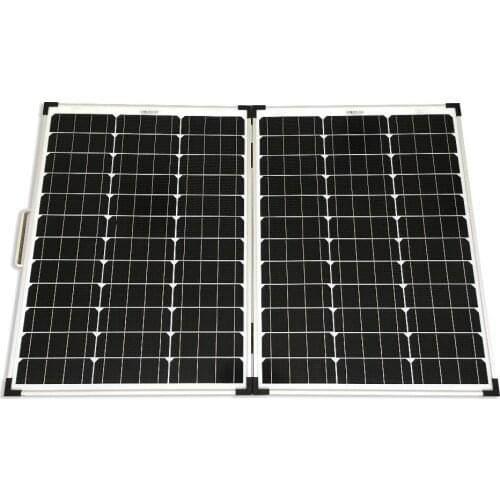100W Mono Portable solar panel, folding solar panel, easy carry and outdoor using,adjustable with bracket,100W mono solar panel