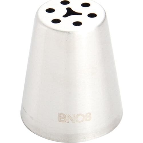 Free Shipping Stainless Steel 304 Large Russian Flower Pastry Icing Tips Cake Decorating Cupcake Piping Nozzle #BNO8