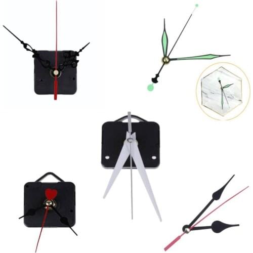 DIY Clock Mechanism Parts Classic Hanging Black Quartz Watch Wall Clock Movement Quartz Wall Clock Movement