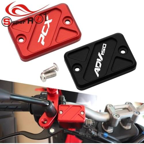 For Honda PCX150 PCX160 PCX125 ADV150 PCX ADV 150 125 160 Accessories Front Brake Master Cylinder Fluid Reservoir Tank Cover Cap