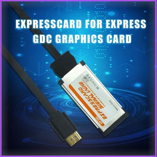 Expresscard to HDMI-compatible Adapter Cable for EXP GDC Graphic Card Video Card for Laptop dropship