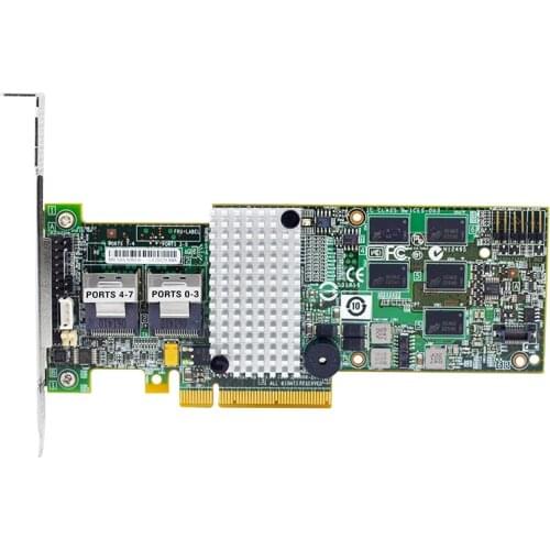 LSI 9260-8I Sgl Raid 8PORT Int 6GB Sas/sata Pcie 2.0 512MB SFF8087*2