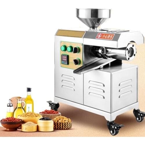Commercial Peanut Oil Press Machine Pine Nut Kernel Seeds Squeeze Extractor