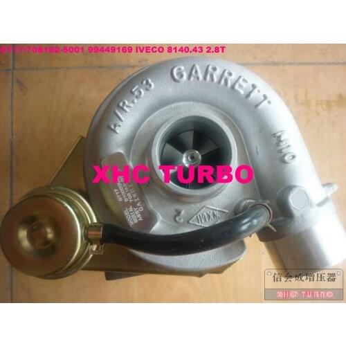 NEW GT17/708162-5001s 99449169 Turbo Turbocharger for IVECO Daily SOFIM 8140.43 2.8TD 84KW