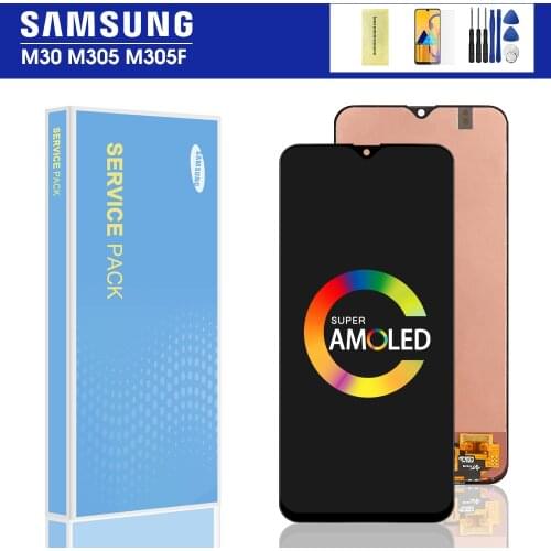 6.4'' Original LCD For Samsung Galaxy M30 M305F M305F/DS Replacement LCD Display With Touch Screen Digitizer Assembly