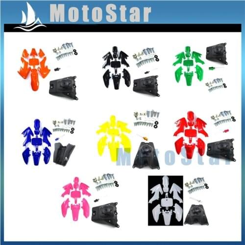 Plastic Fairing Fender Kits Screws Fuel Tank Vent Valve For Honda Dirt XR50 CRF50 Chinese Pit Bike SSR Thumpstar Stomp GPX
