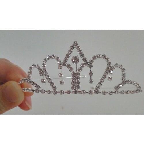 Baby Girl Head band Princess Crown Headband Crystal Diamond Tiara Headbands for Women Girls Hair Accessories