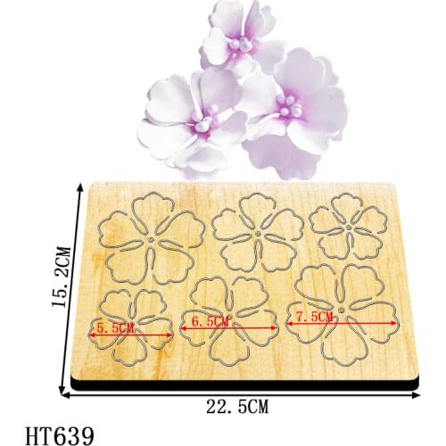 Flower Cutting dies - New Die Cutting And Wooden Mold,HT639 Suitable For Common Die Cutting Machines On The Market