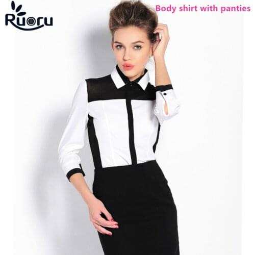 Женские шифоновые рубашки RUORU China At AliExpress