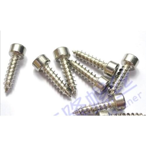 200pcs Stainless Steel M2*8MM Hex Self Taping Screws For Acoustics